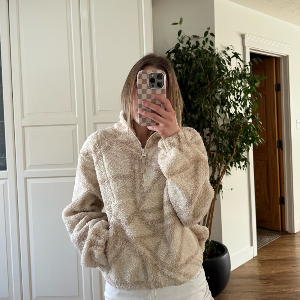 Gentle Fawn Cream Teddy Jacket